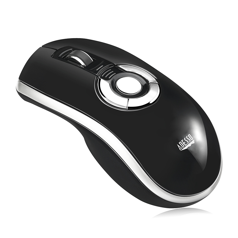 Adesso IMOUSE P20 Mouse/Presentation Pointer - USB - Wireless - Rechargeable - Symmetrical